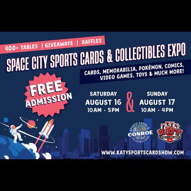 Space City Sports Cards 08 16 25 Marqee Sign